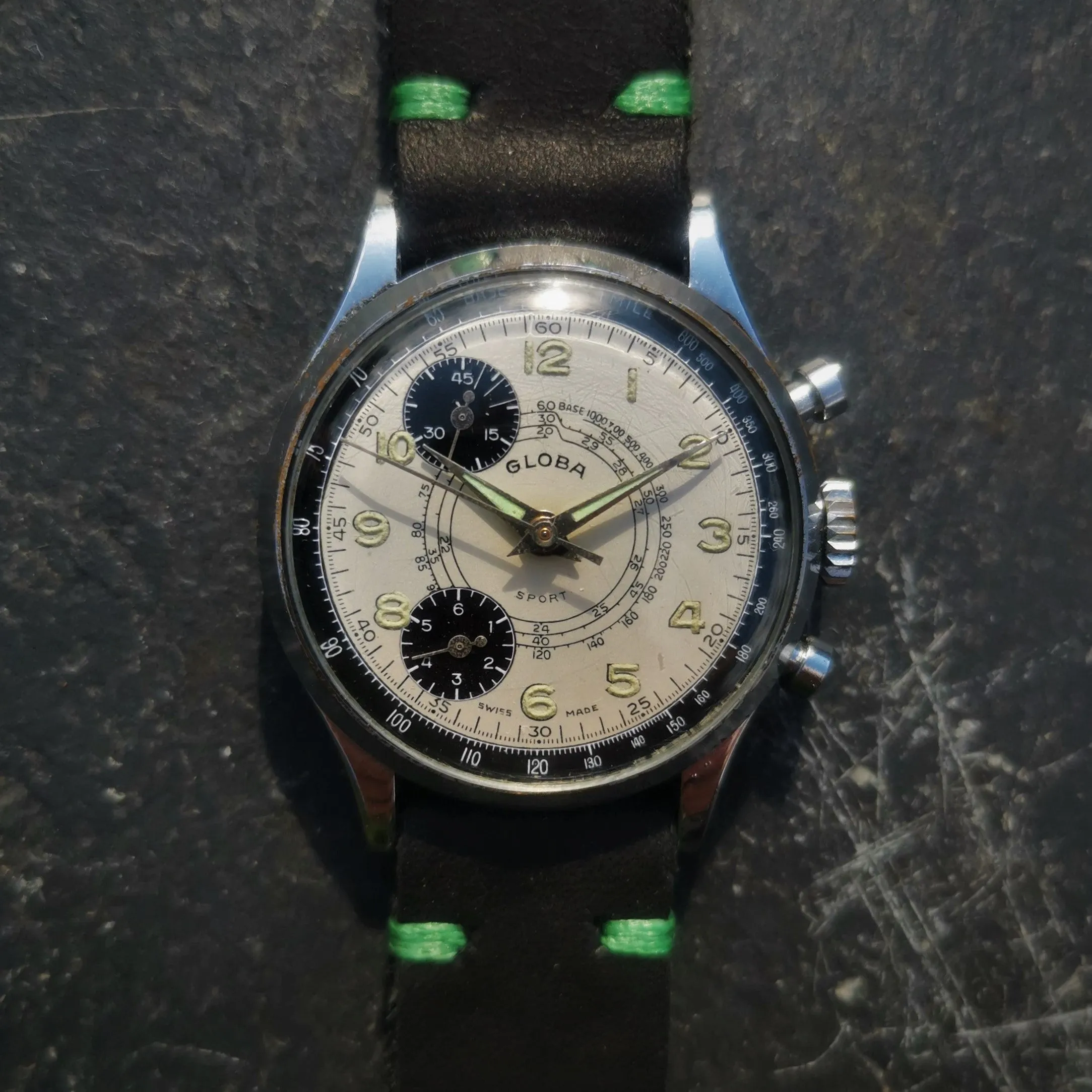 Men's GLOBA SPORT Vintage Chronograph