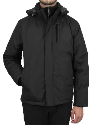 Men's Heavyweight Presidential Jacket With Detachable Hood