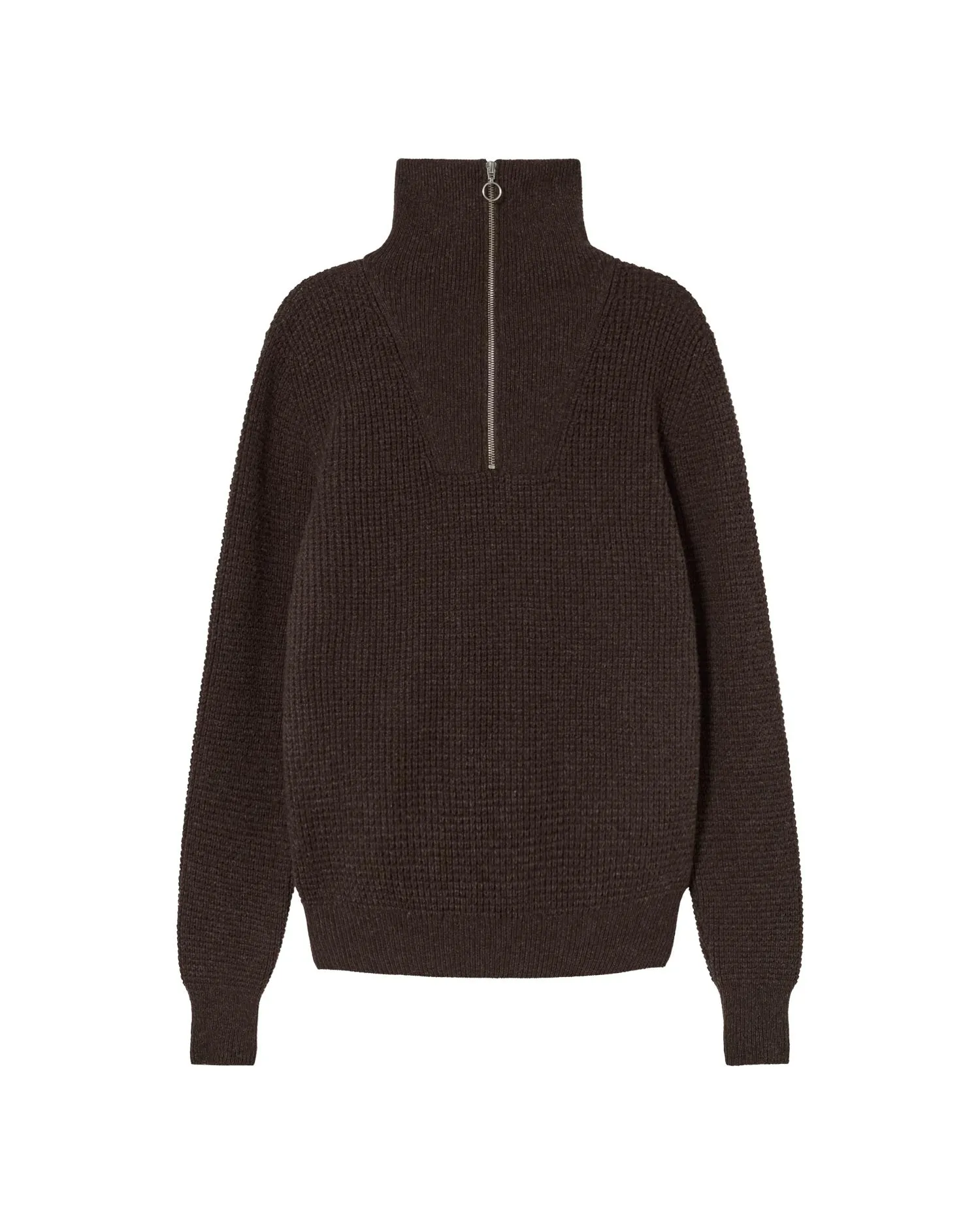 Men's Helio Wool Sweater Brown