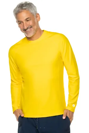 Men's Hightide Long Sleeve Swim Shirt  |  Bold Yellow