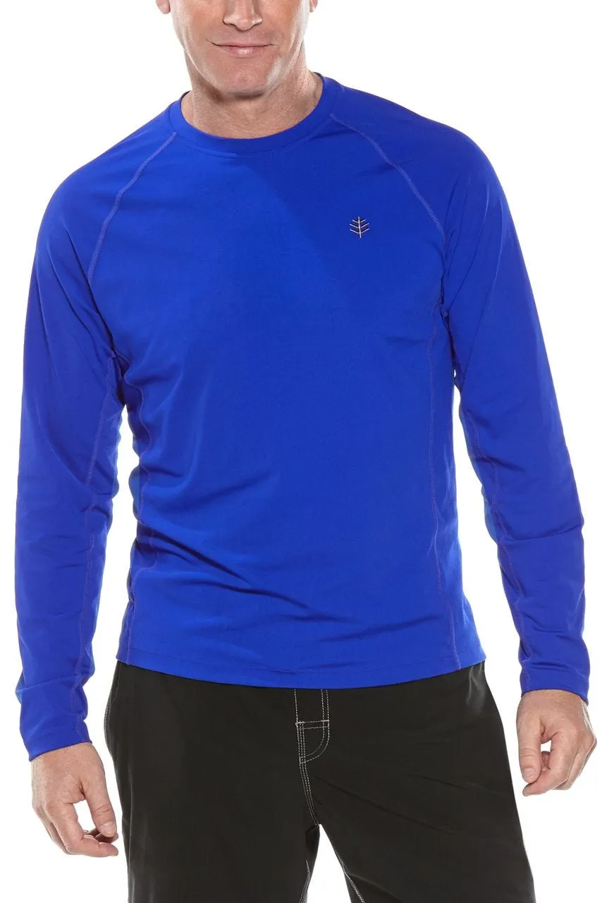 Men's Hightide Long Sleeve Swim Shirt  |  Cobalt