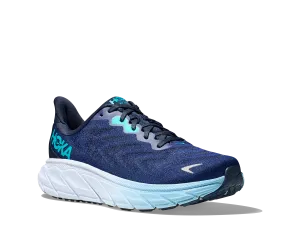 Men's Hoka Arahi 6 Color: Outer Space/Bellwether Blue