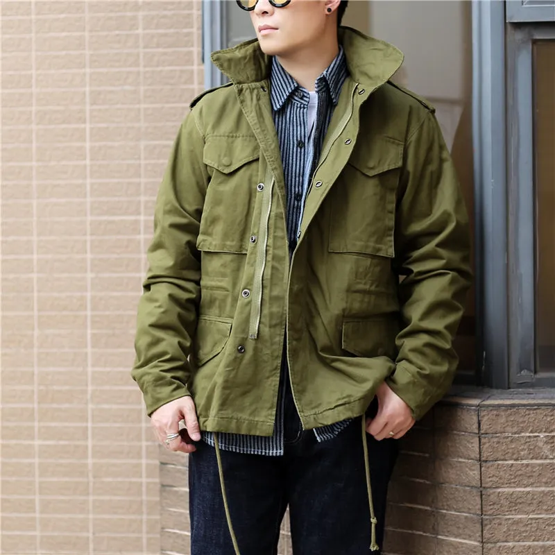 Men's Hooded M65 Field Jacket