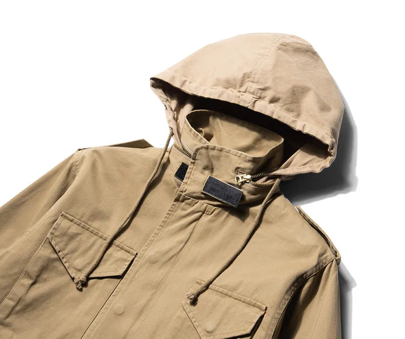 Men's Hooded M65 Field Jacket