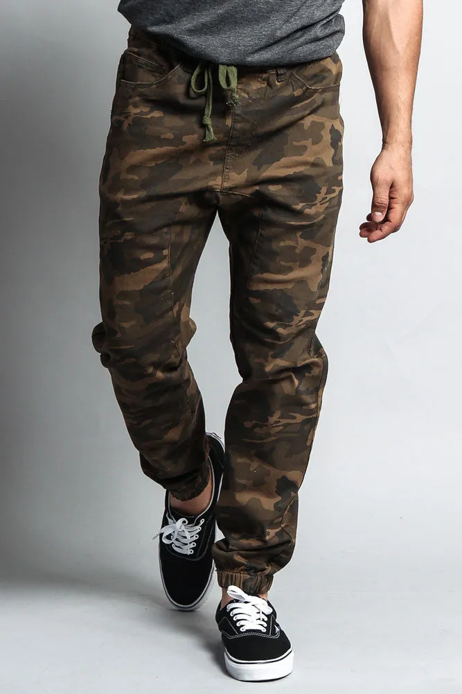 Men's Jogger Twill Pants (Camo)