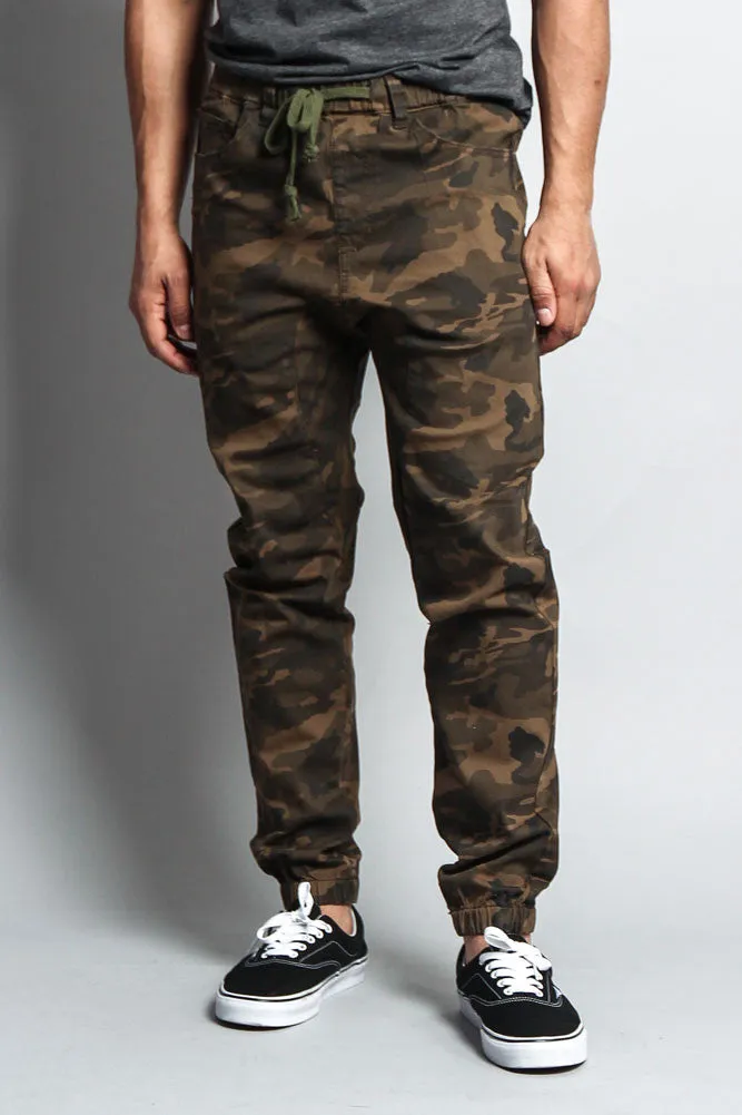 Men's Jogger Twill Pants (Camo)