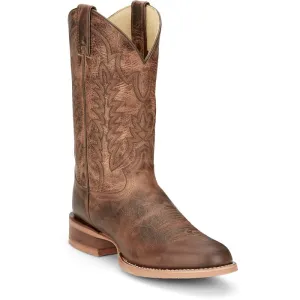 Men's Justin Clanton Khaki Cowhide Boot