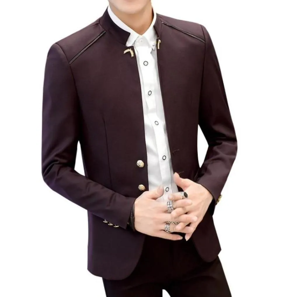 Mens K Fashion Slim Fit Blazer