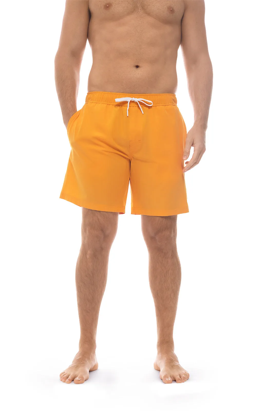 Men's Kahuna Swimming Shorts  |  Apricot Crush