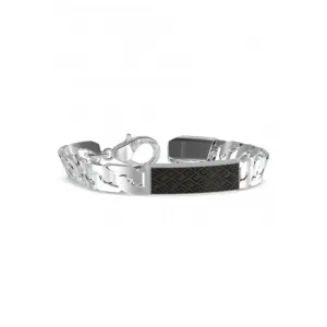 Mens King's Road Silver Bracelet UXB03224STBKS