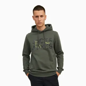 Men's Large Logo Pull Over Hoodie