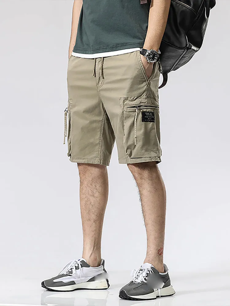 Men'S Light Stretchy Cargo Shorts