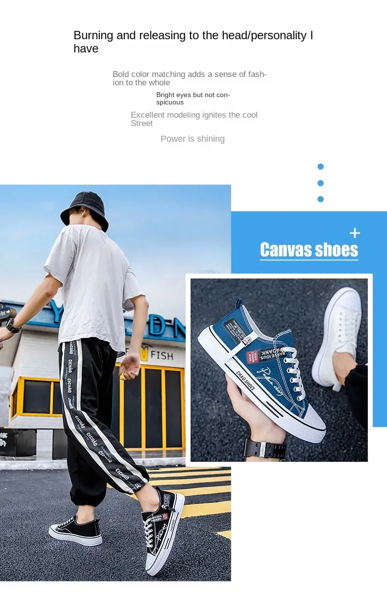 Men's Lightweight Breathable Casual Sneakers - Flat Sports Shoes for Men