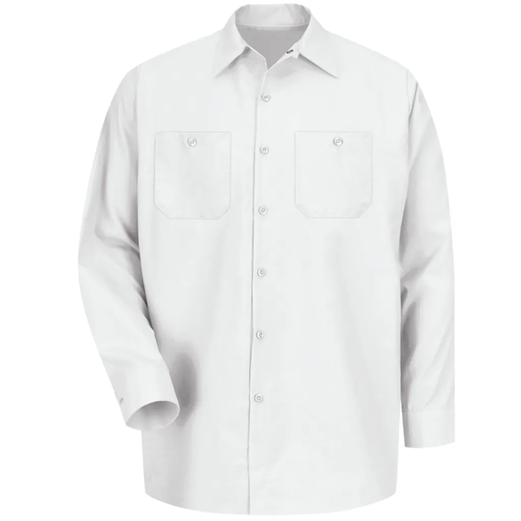 Men's Long Sleeve Industrial Work Shirt