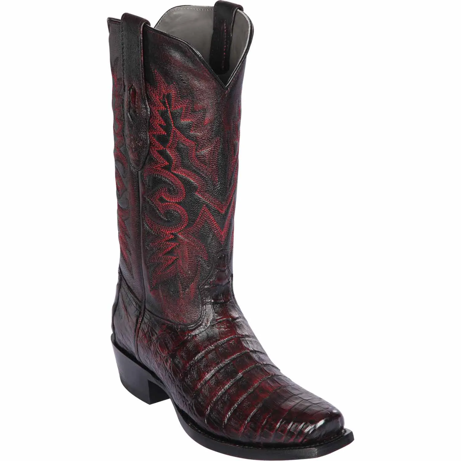 Men's Los Altos Caiman Belly Skin 7X Toe Boots 5882