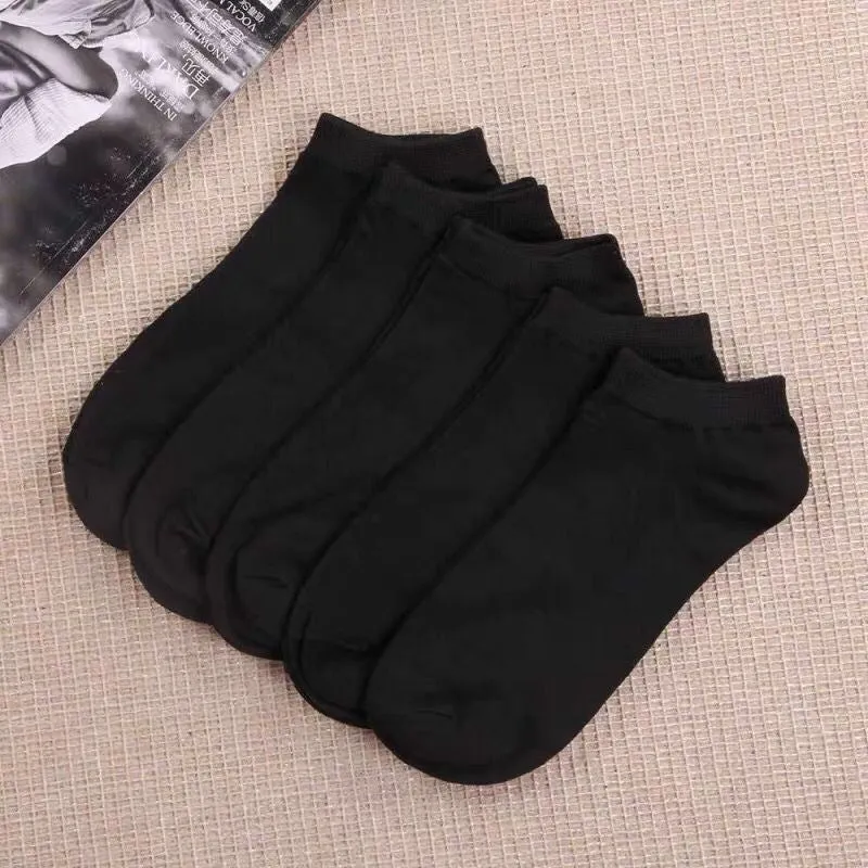 Men's Low-cut Cotton Short Shallow Mesh Socks