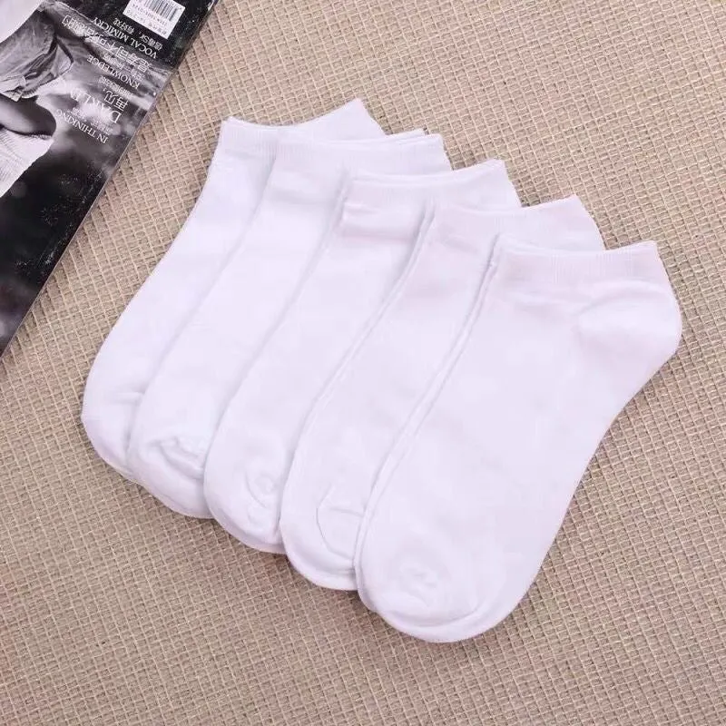 Men's Low-cut Cotton Short Shallow Mesh Socks