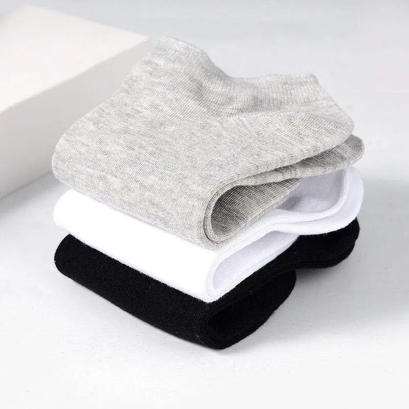 Men's Low-cut Cotton Short Shallow Mesh Socks