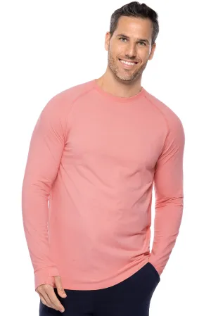 Men's LumaLeo Long Sleeve T-Shirt  |  Peachy Pink