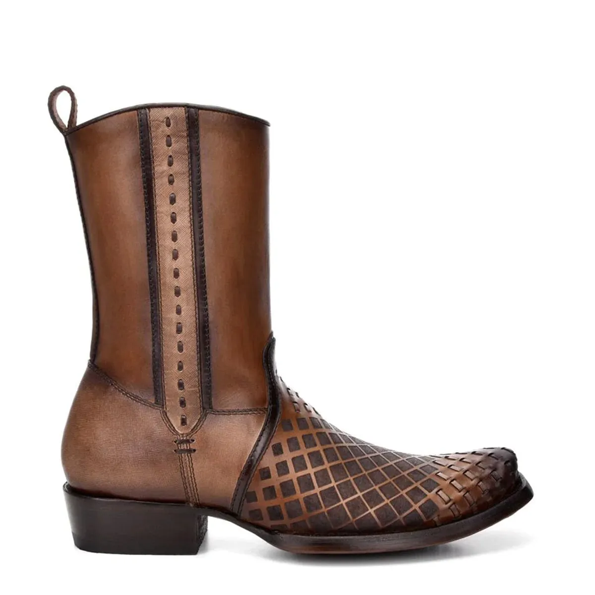 Men's Maple Woven Western Boot