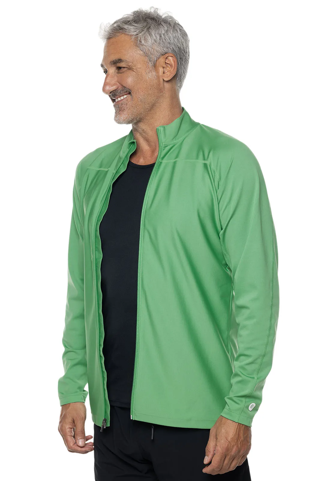 Men's Menorca Long Sleeve Water Jacket  |  Palm Green