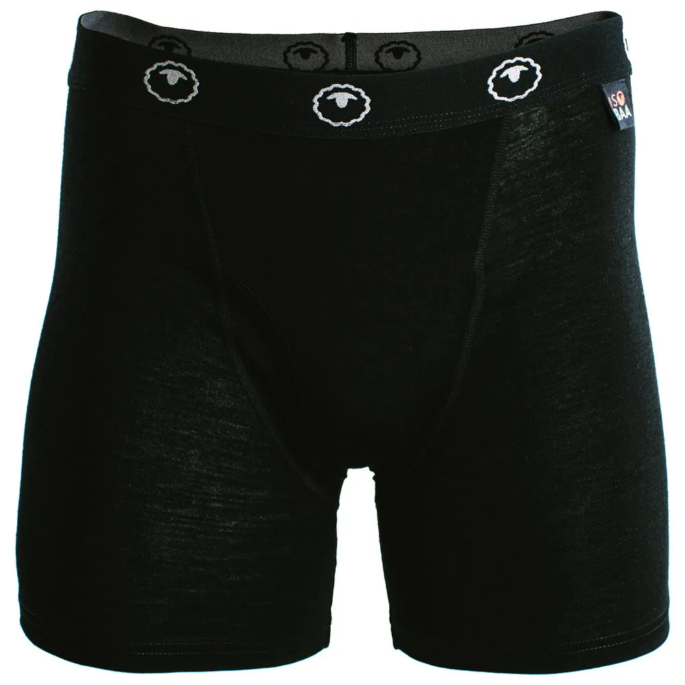 Mens Merino 180 Boxers (Black)