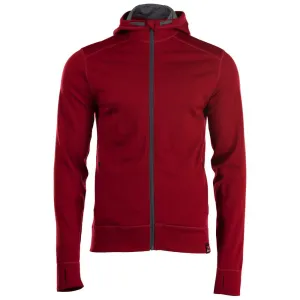 Mens Merino 260 Casual Hoodie (Red)