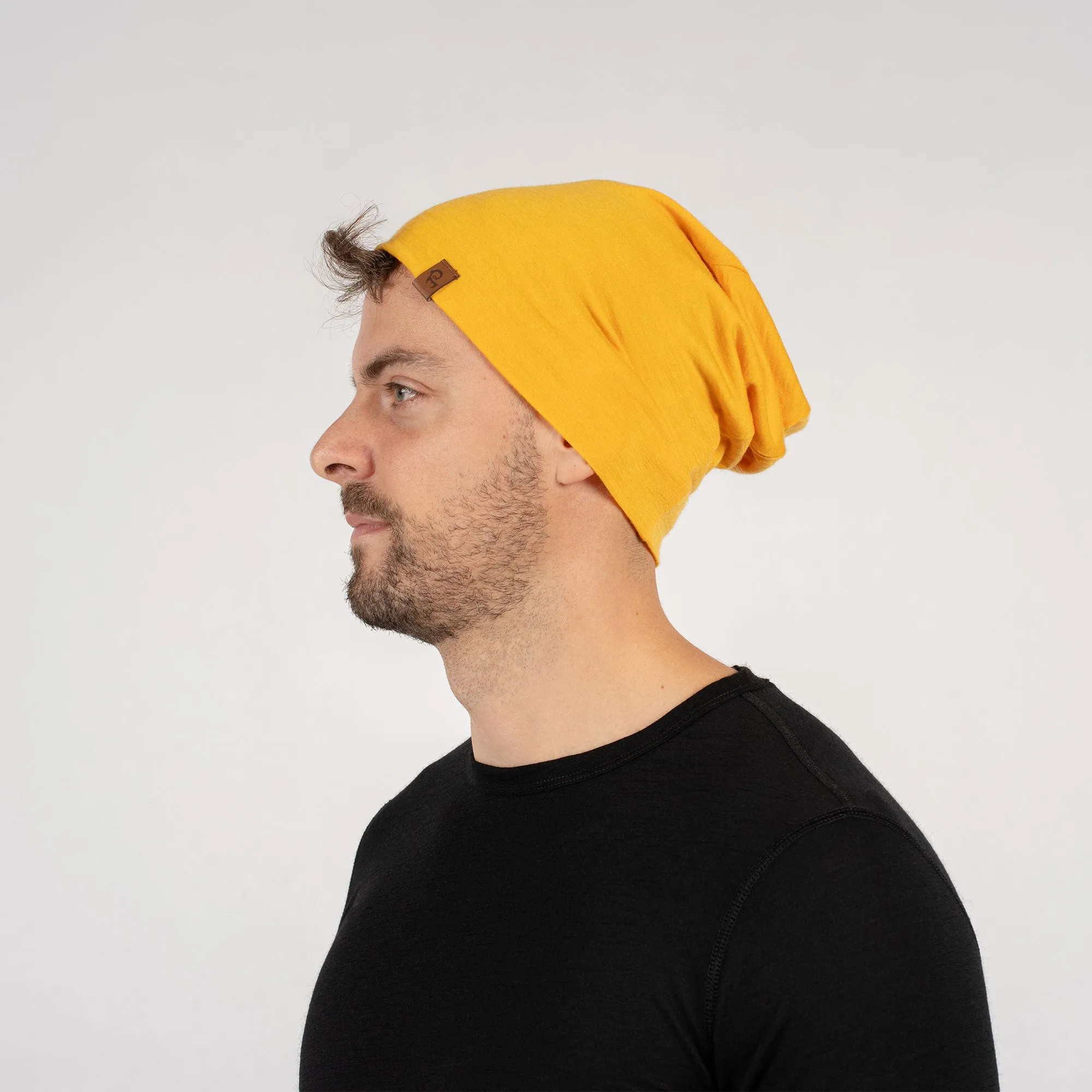 Men's Merino Beanie Power Mango