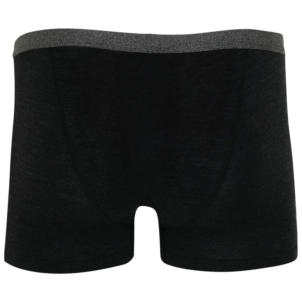 Mens Merino Blend 160 Fly Trunks (Black Melange)