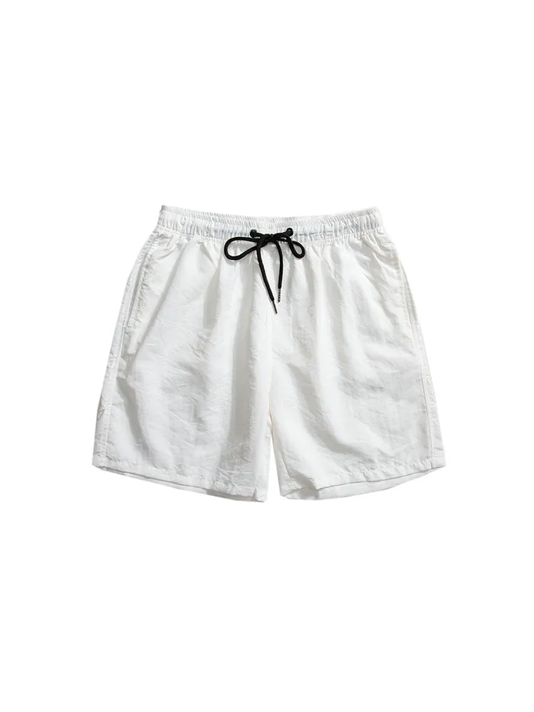 Men'S Minimalist Cropped Shorts