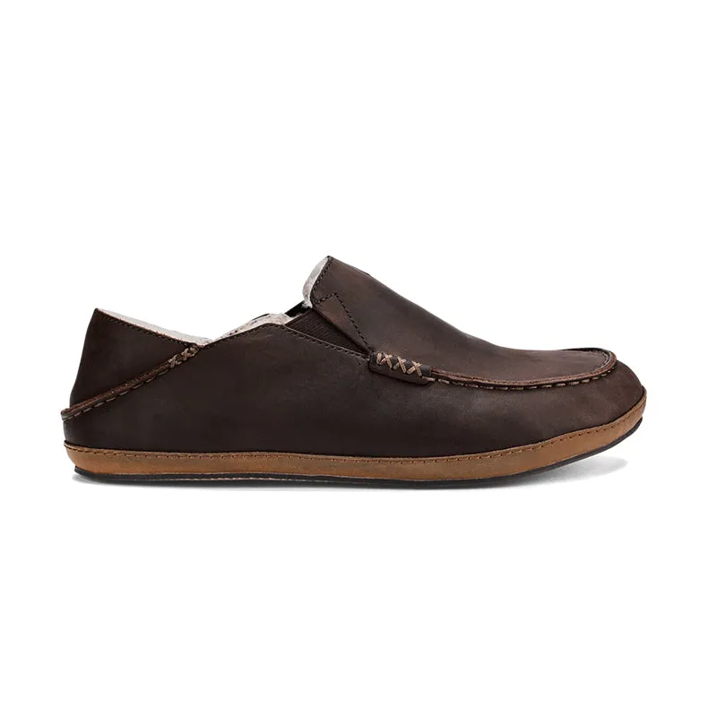 Men's Moloa Slipper Dark Wood