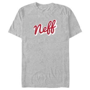 Men's NEFF Classic Red Script Logo T-Shirt