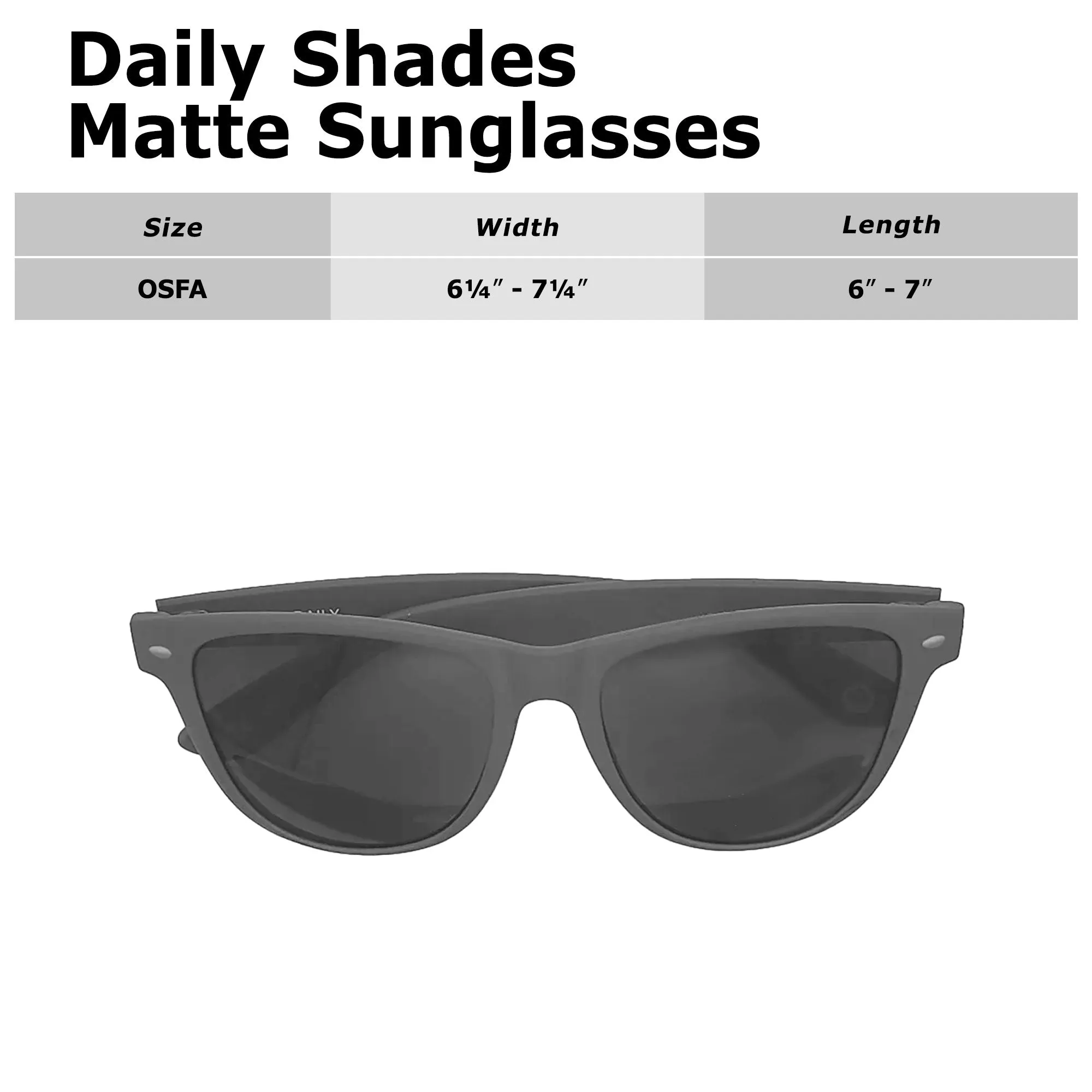 Men's NEFF Daily Shades Matte Sunglasses