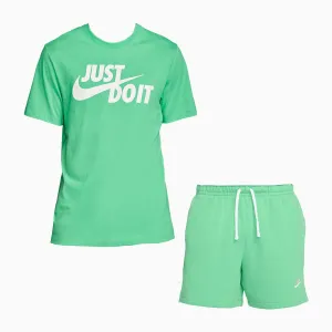 Men's Nike Sportswear Just Do It T Shirt And Shorts Outfit