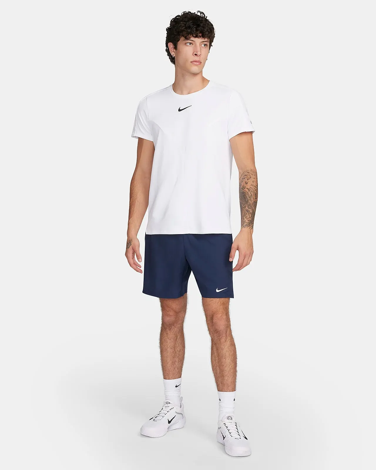 Mens Nike Victory 7" Tennis Shorts (Navy)