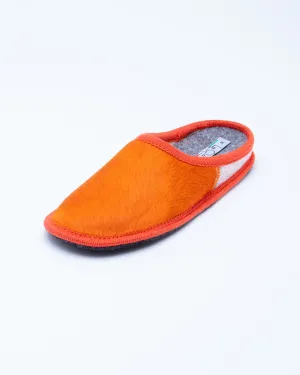 Men's Nuvola Cavallino Slipper Orange Pony