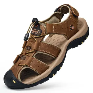 MEN'S OUTDOOR SPORTS LEATHER SANDALS