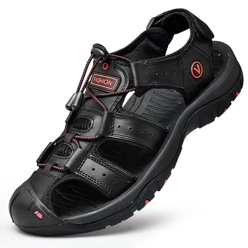 MEN'S OUTDOOR SPORTS LEATHER SANDALS