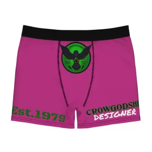 Men's Pink CD Est.1979 Boxer Briefs