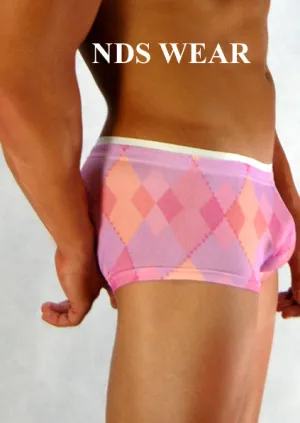 Men's Pink Diamond Short