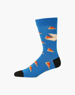 MENS PIZZA SLICE BAMBOO SOCK