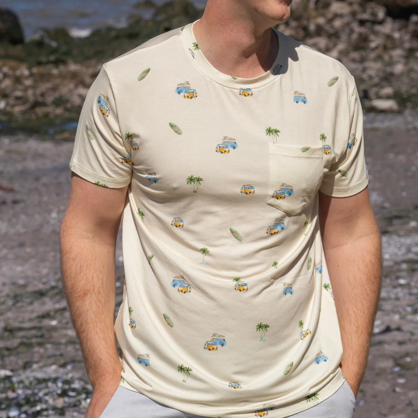 Men's Pocket Tee - Surfride