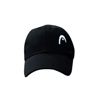 Men's Polyester Tour Cap (Black | Free Size)