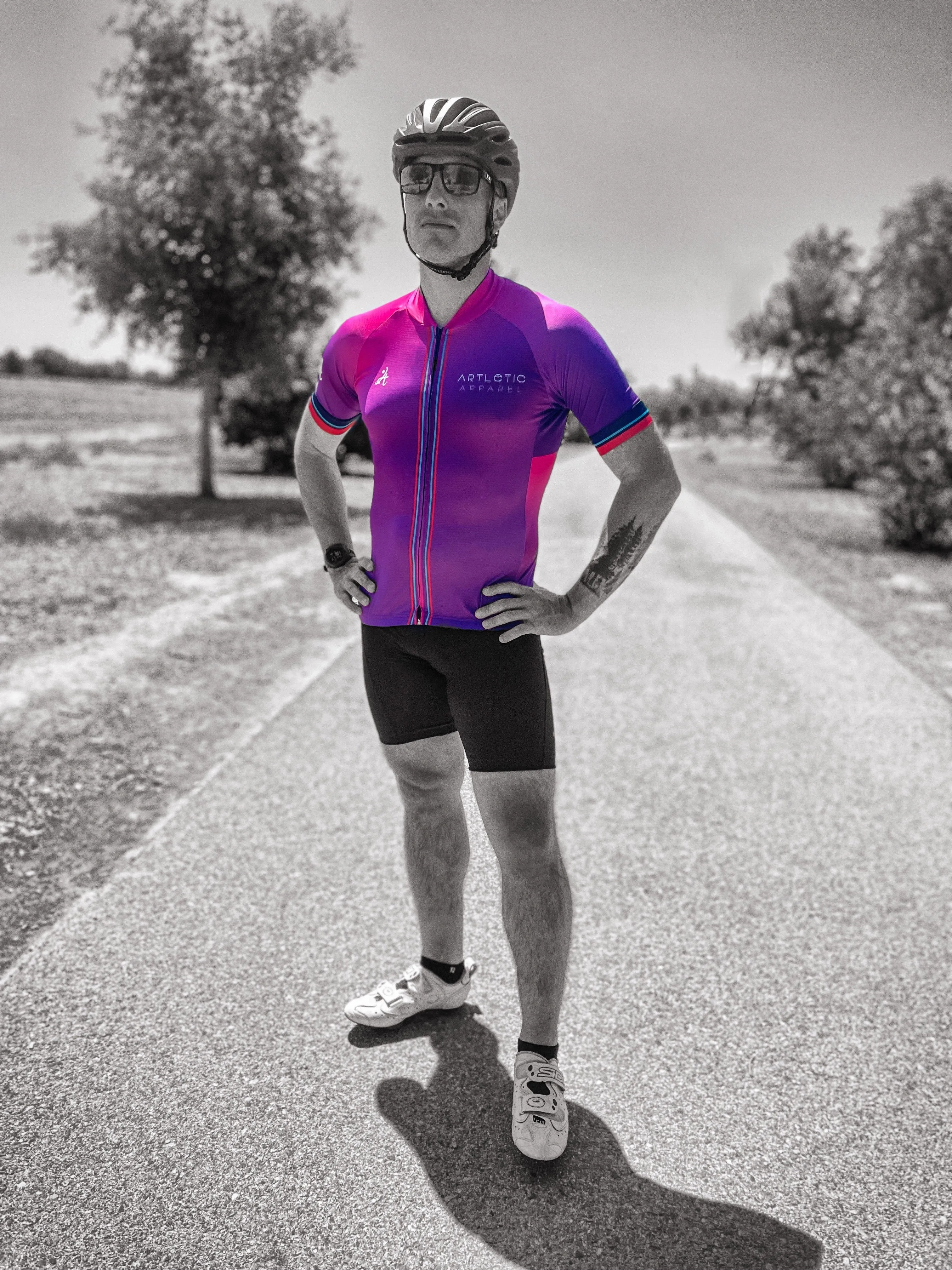 Men's Purple Fade Jersey