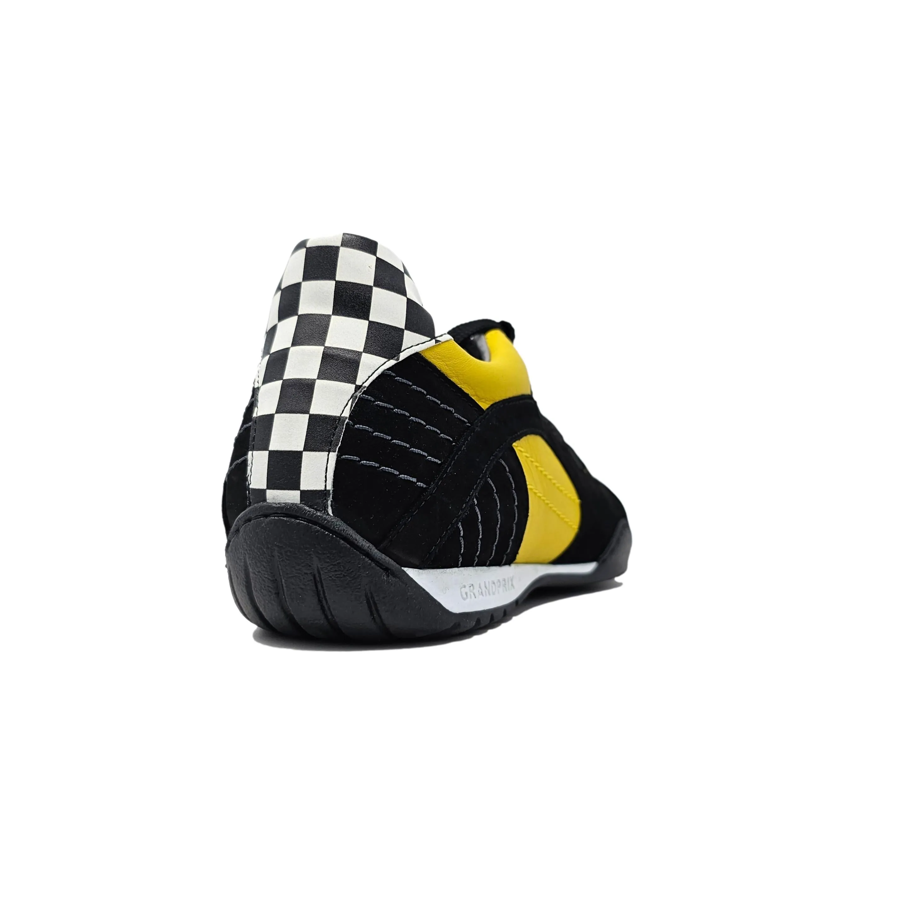 Men's Racing Sneaker in High-Octane Yellow (Bright Yellow and Black)