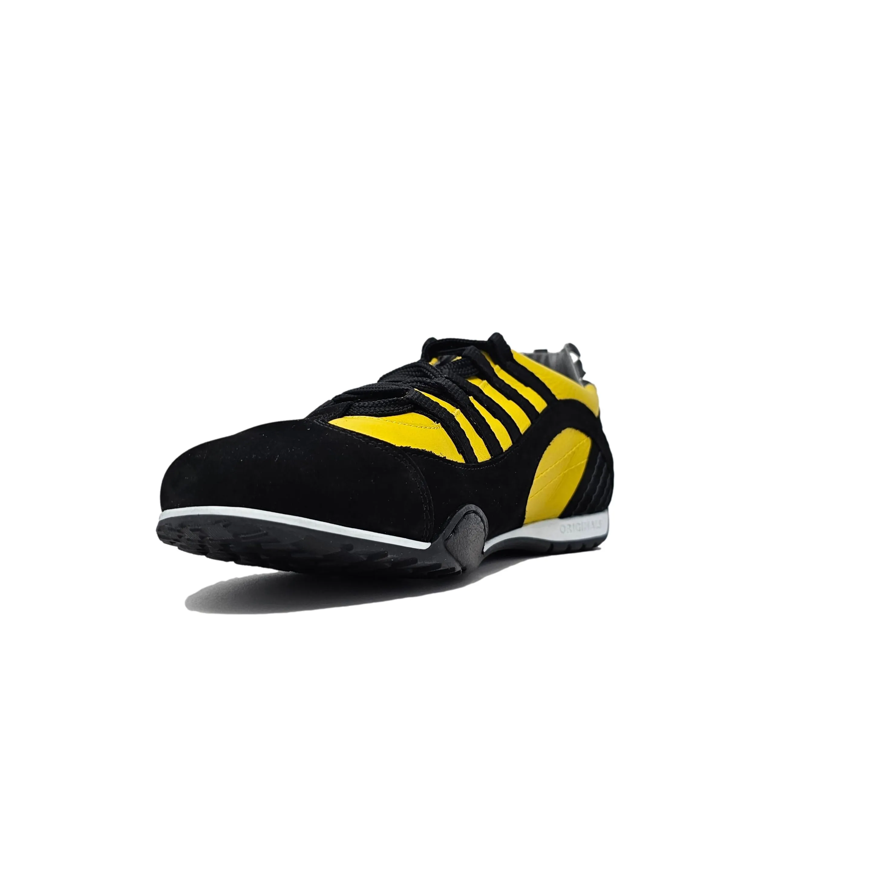 Men's Racing Sneaker in High-Octane Yellow (Bright Yellow and Black)