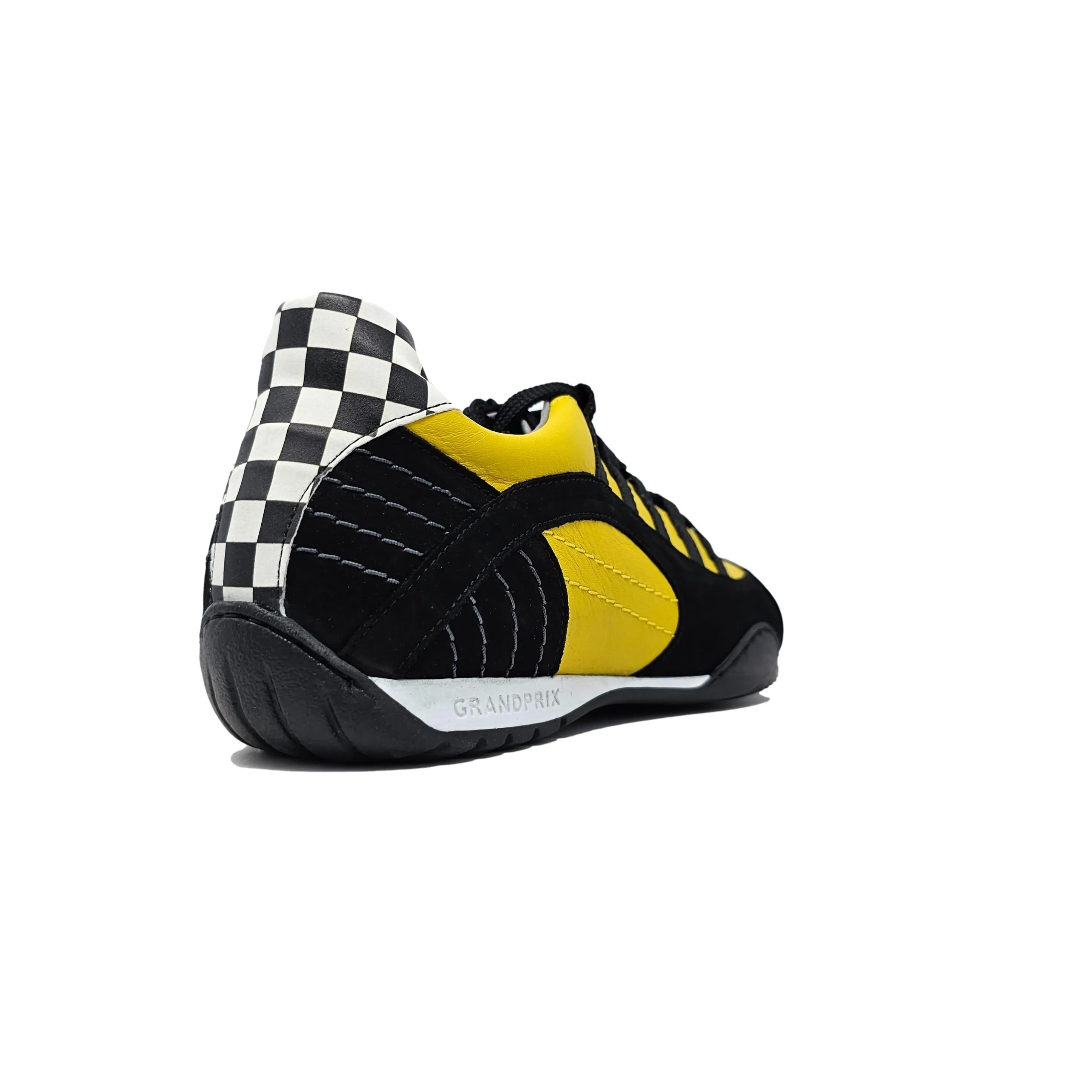 Men's Racing Sneaker in High-Octane Yellow (Bright Yellow and Black)