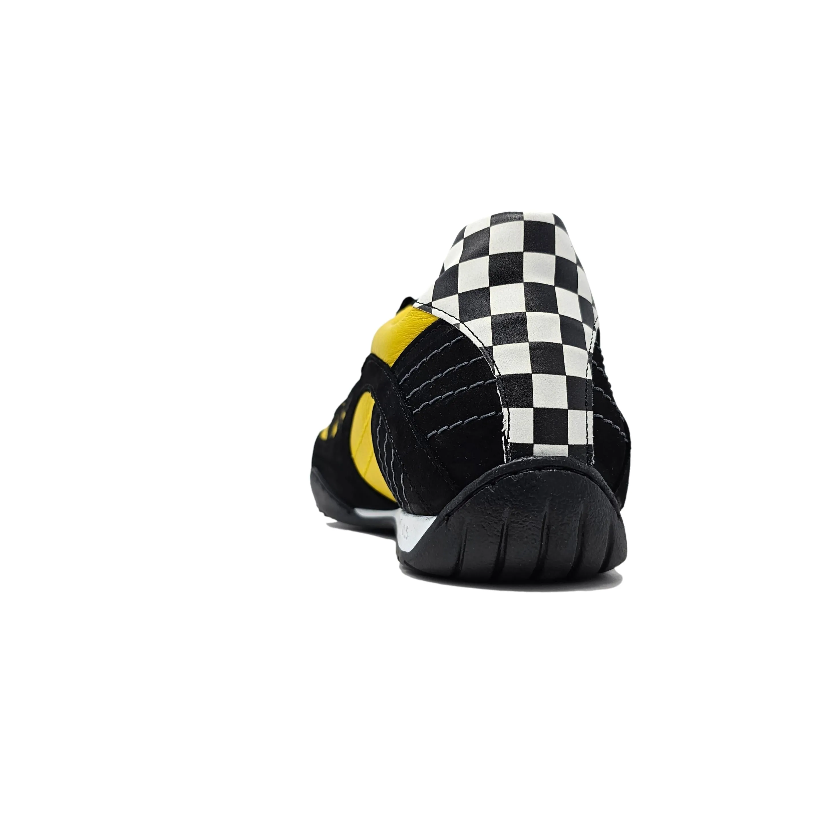 Men's Racing Sneaker in High-Octane Yellow (Bright Yellow and Black)