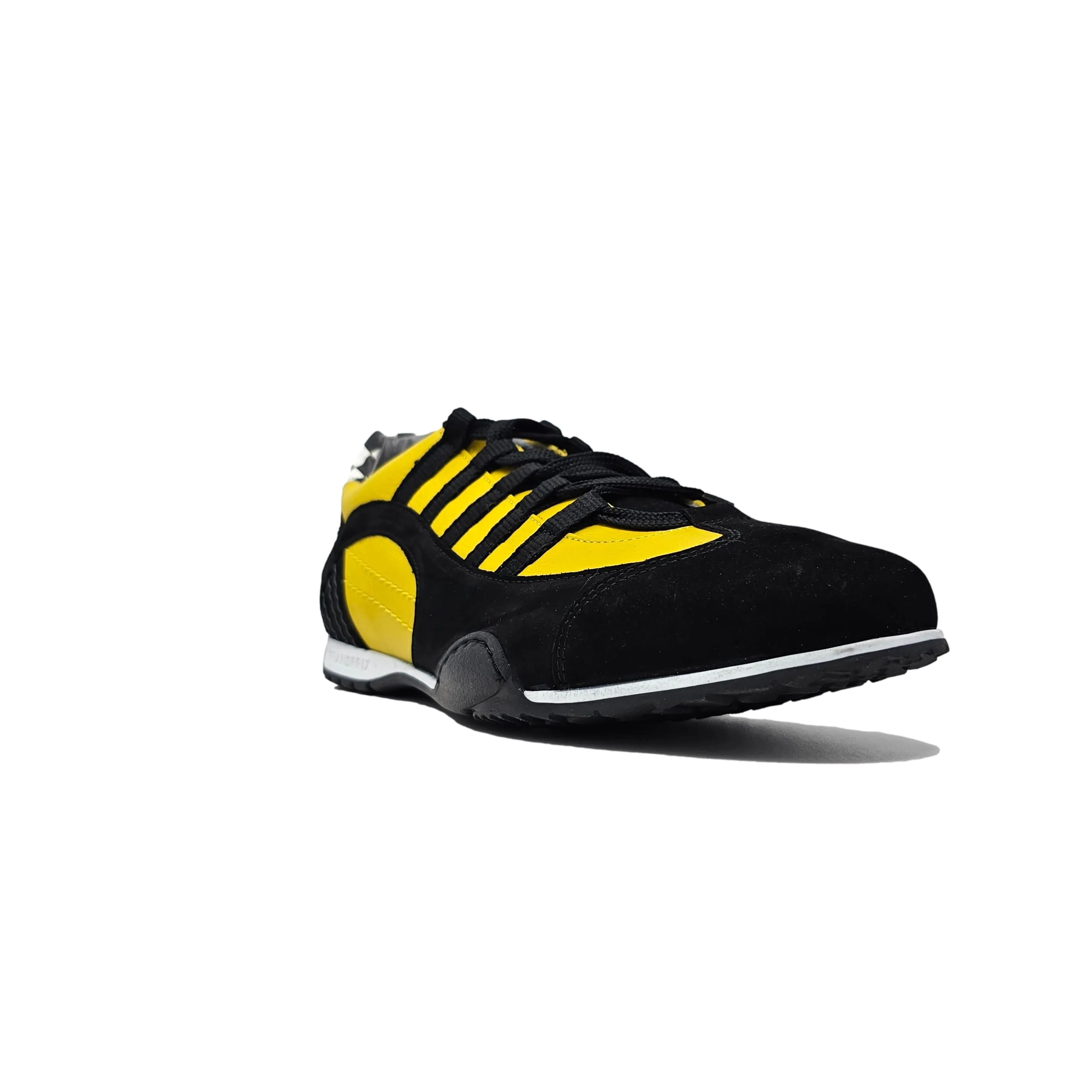 Men's Racing Sneaker in High-Octane Yellow (Bright Yellow and Black)