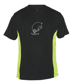 Men's Reflective Short Sleeve Shirt - Drinker with a Running Problem